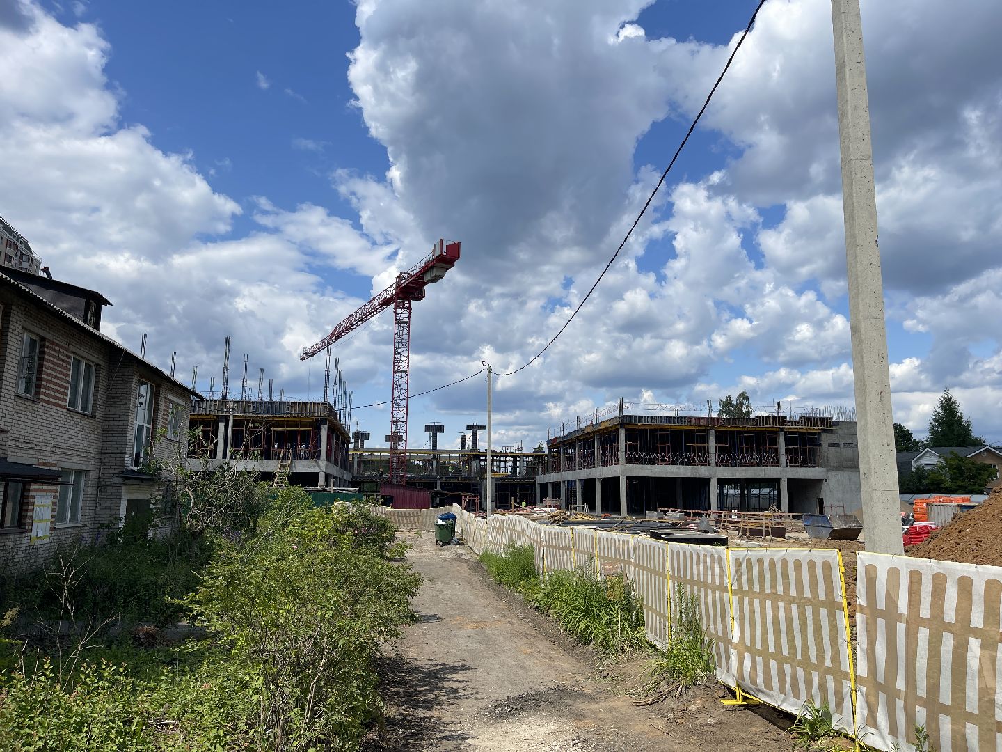 Одинцово, Немчиновка, строительство, школа, село,