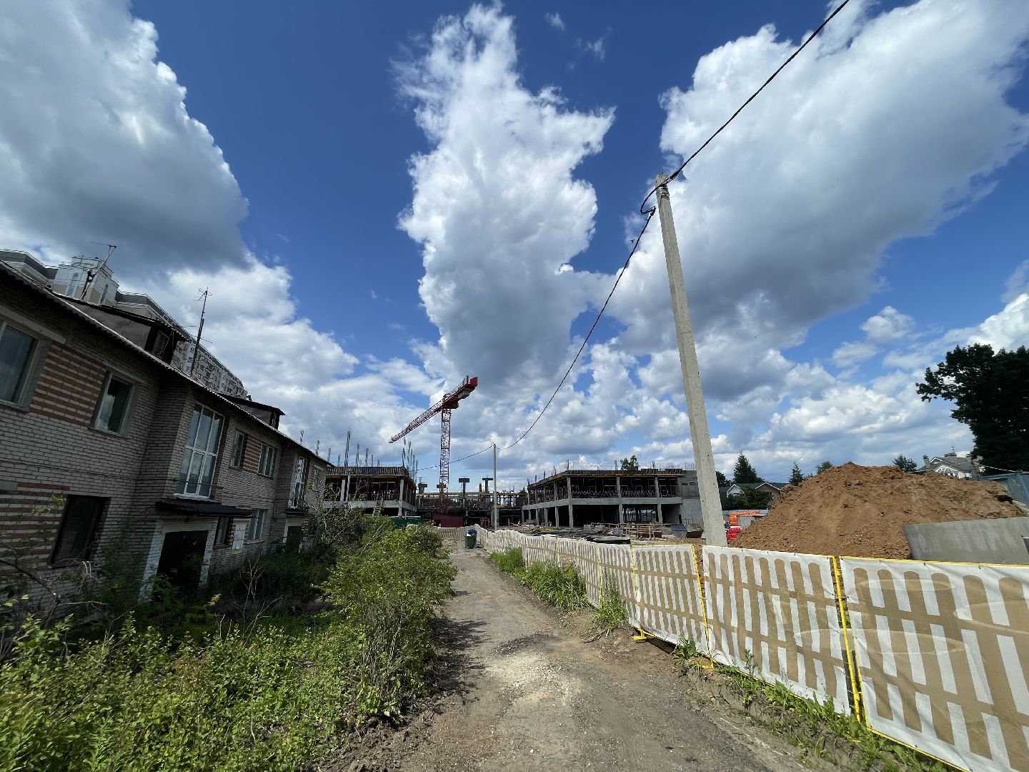 Одинцово, Немчиновка, строительство, школа, село,