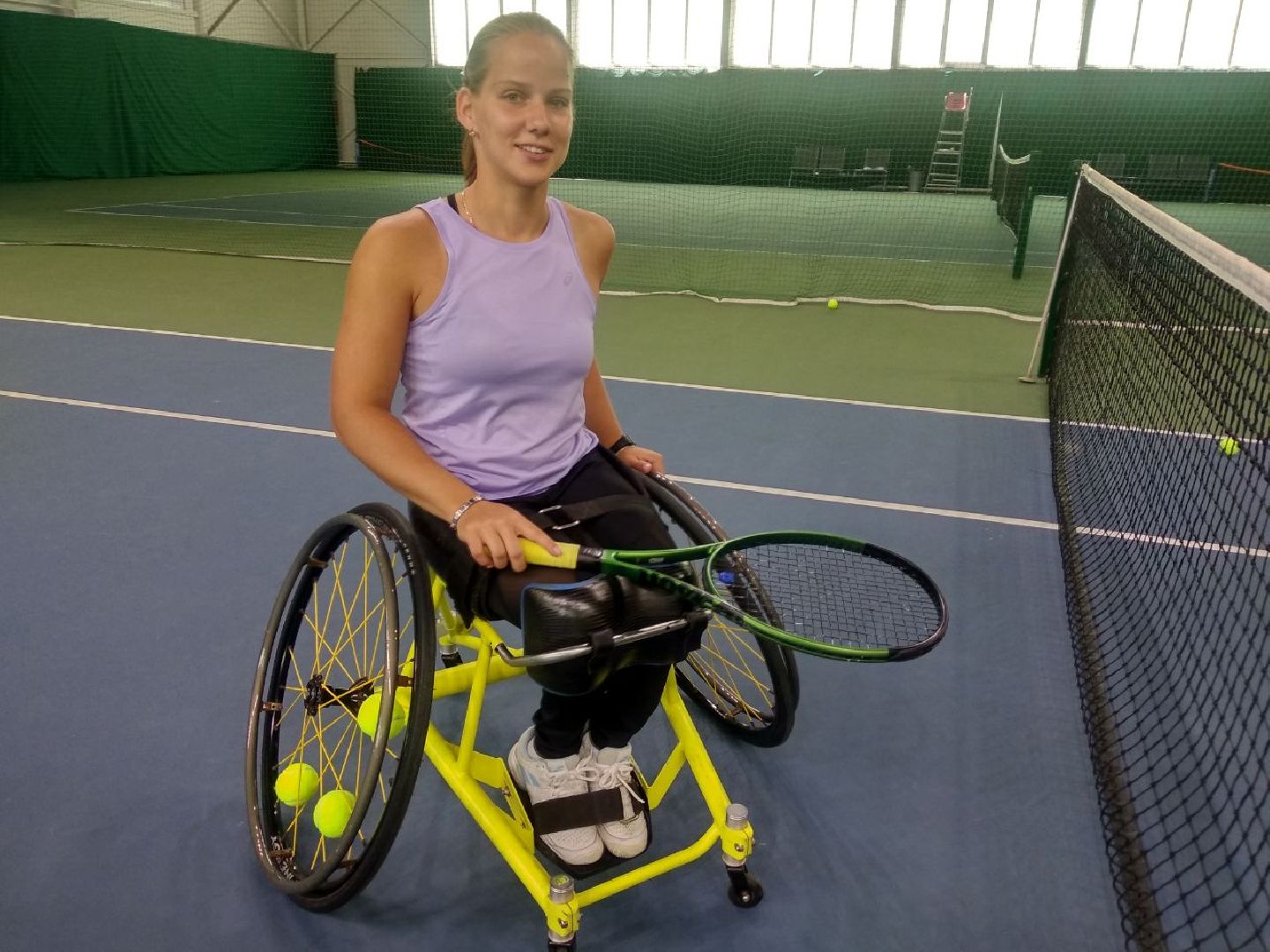 Дмитров, Виктория Львова, теннис на колясках