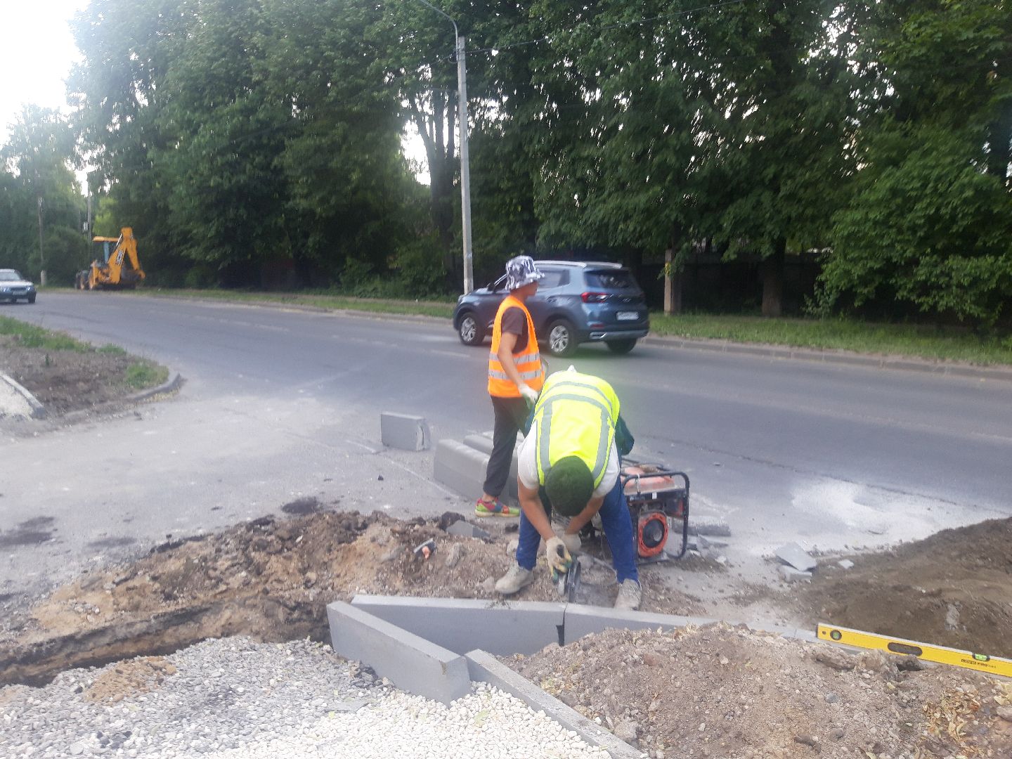 ремонт дорог, доброе дело,