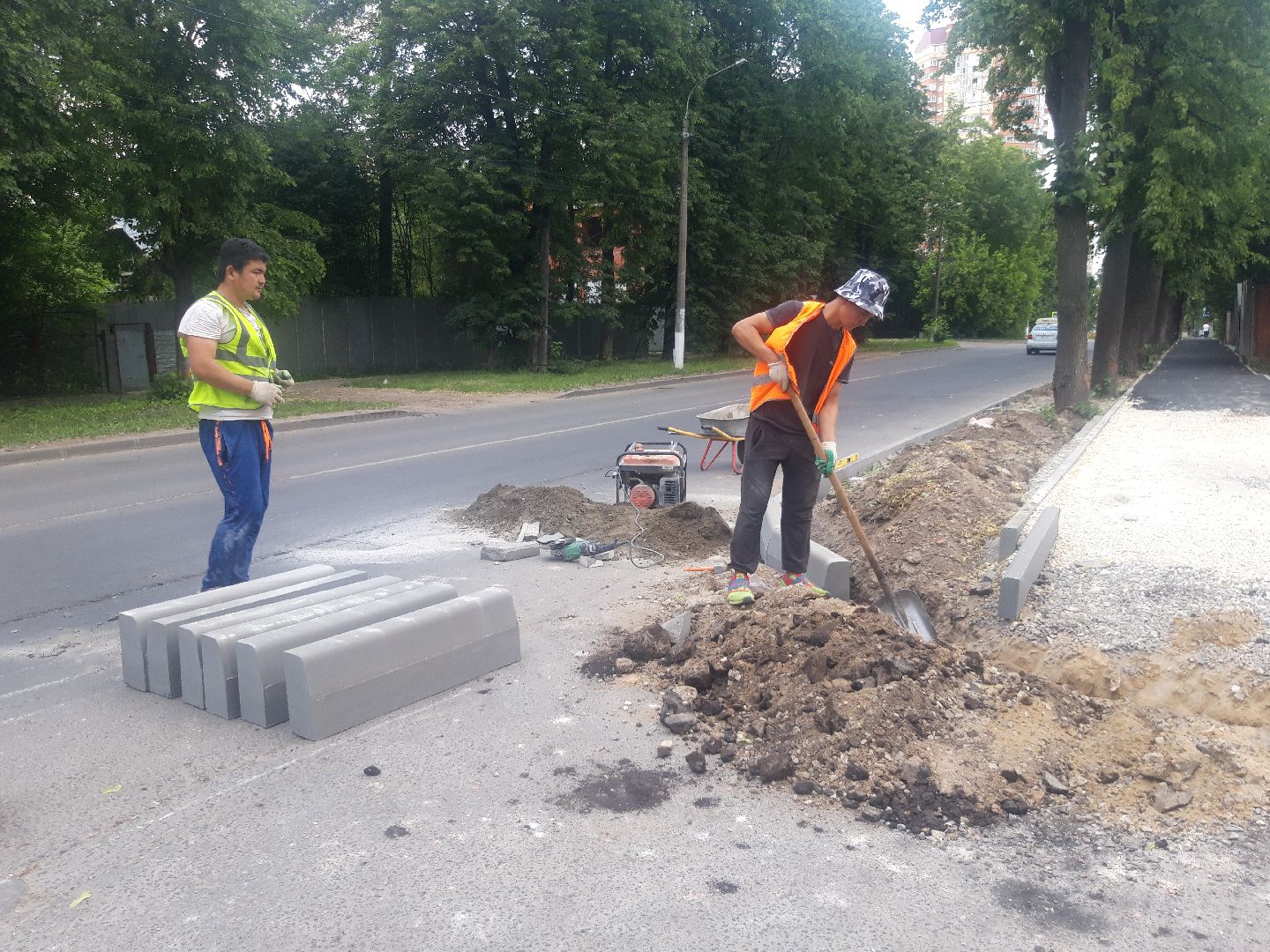 ремонт дорог, доброе дело,