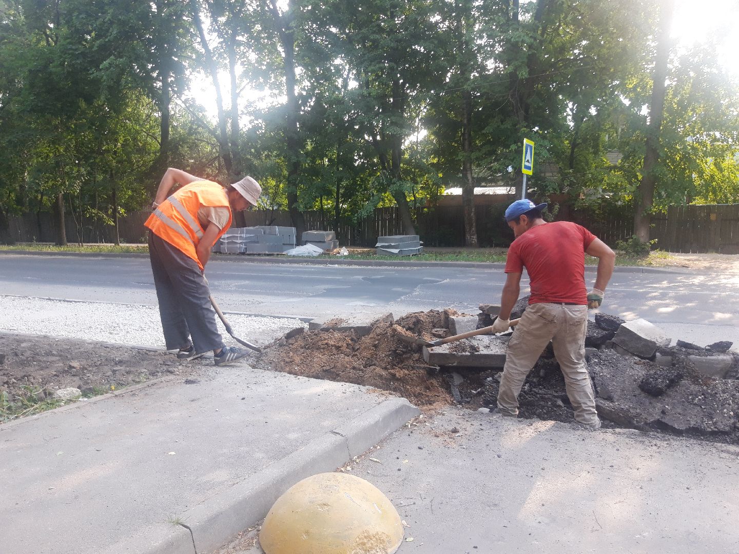 ремонт дорог, доброе дело,