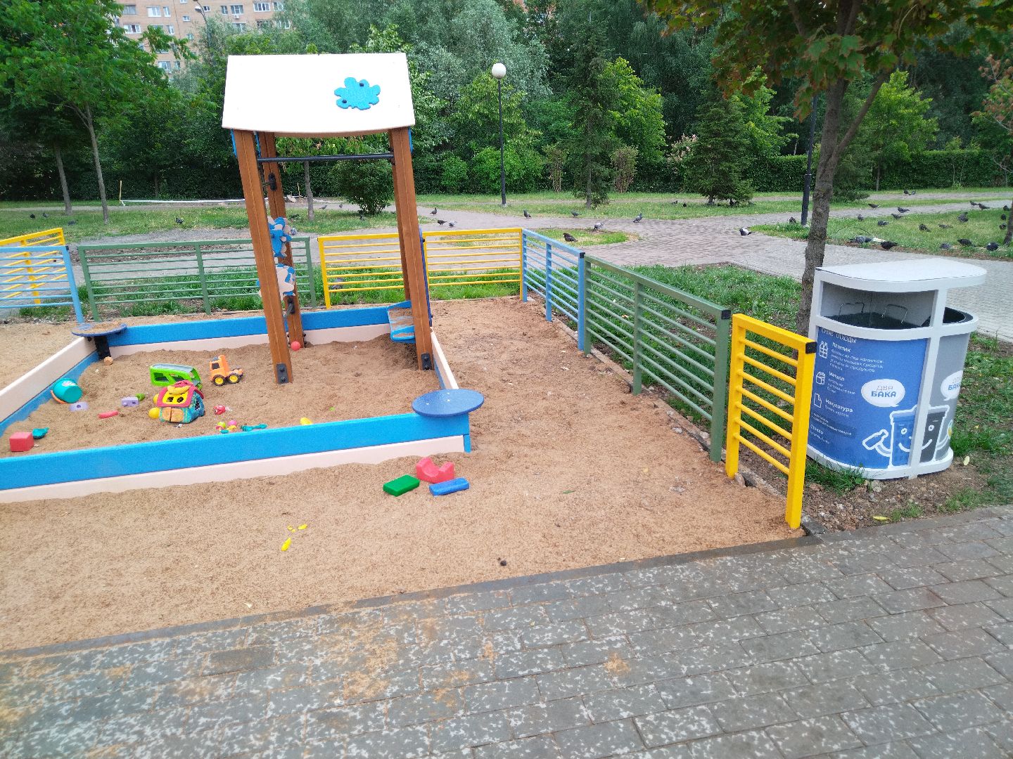 Губернаторская ДИП, детская площадка, география, Мытищи, Колпакова