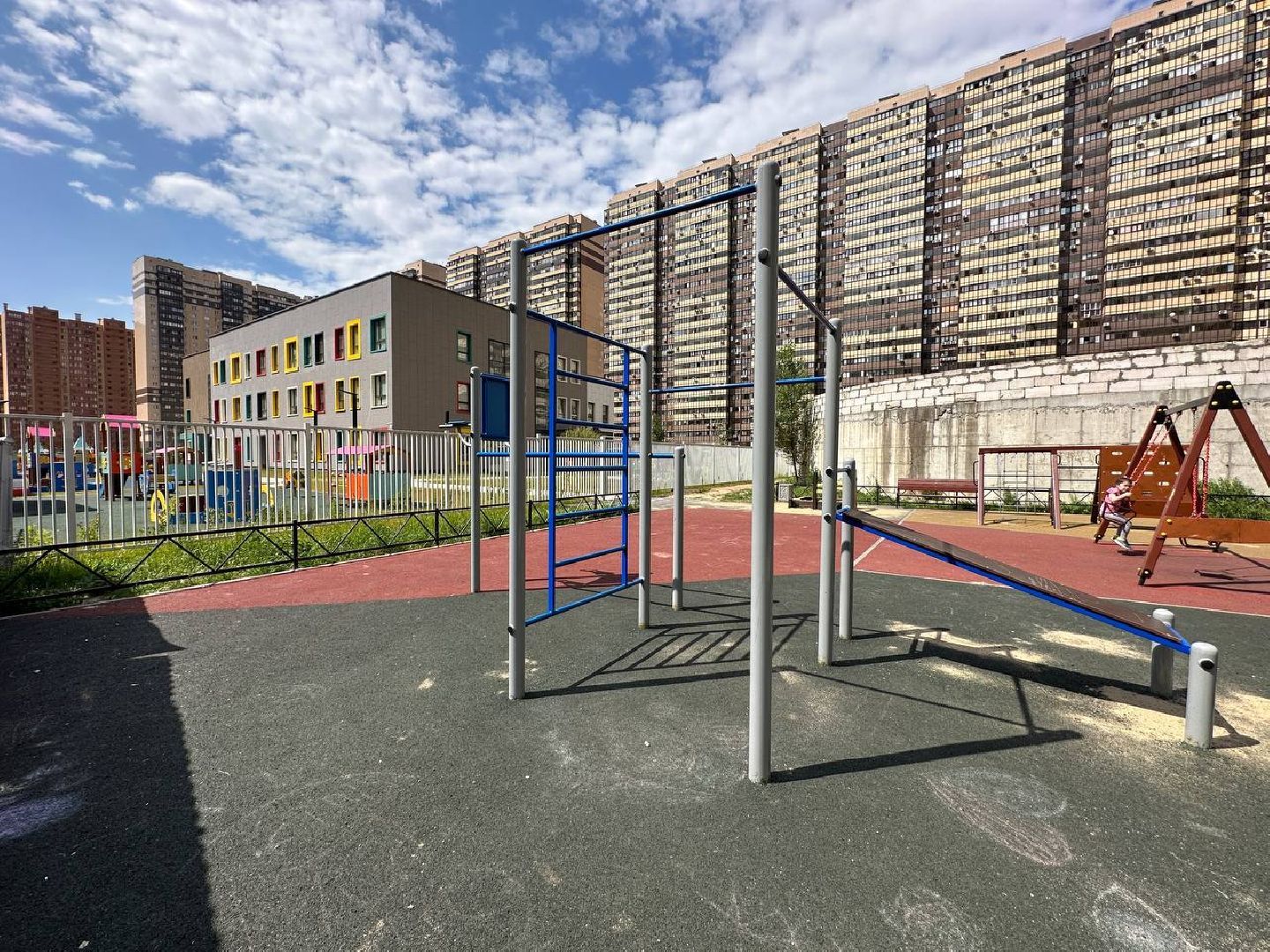 Реутов, спорт, площадки, реконструкция, установка