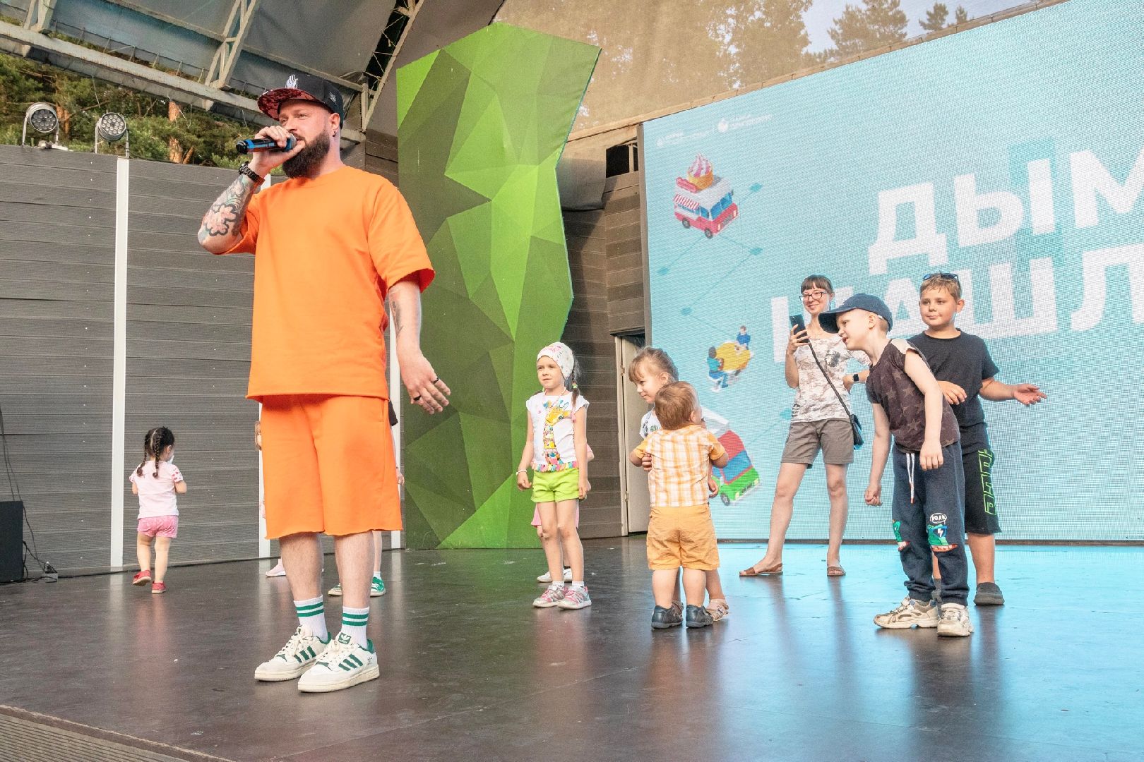 Домодедово, брейк данс, урок танца, дети, парк