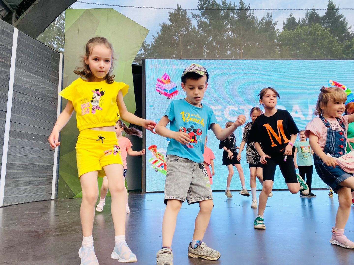 Домодедово, брейк данс, урок танца, дети, парк