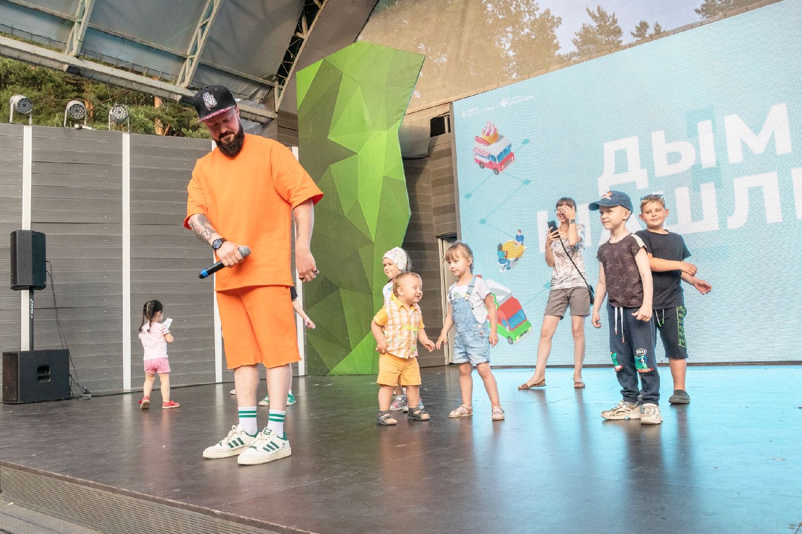 Домодедово, брейк данс, урок танца, дети, парк