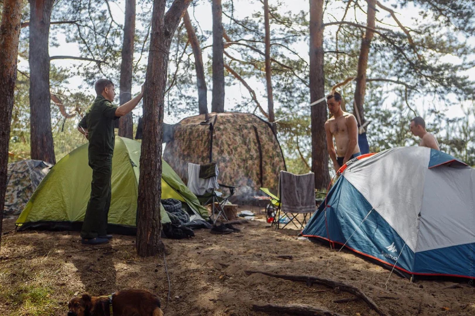 Пожары, казаки, конные патрули, экология, безопасность, Орехово-Зуево, лесничие