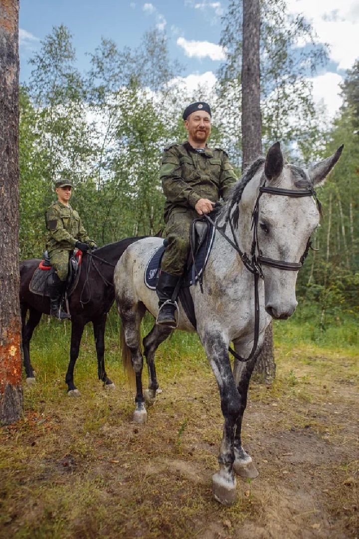 Пожары, казаки, конные патрули, экология, безопасность, Орехово-Зуево, лесничие