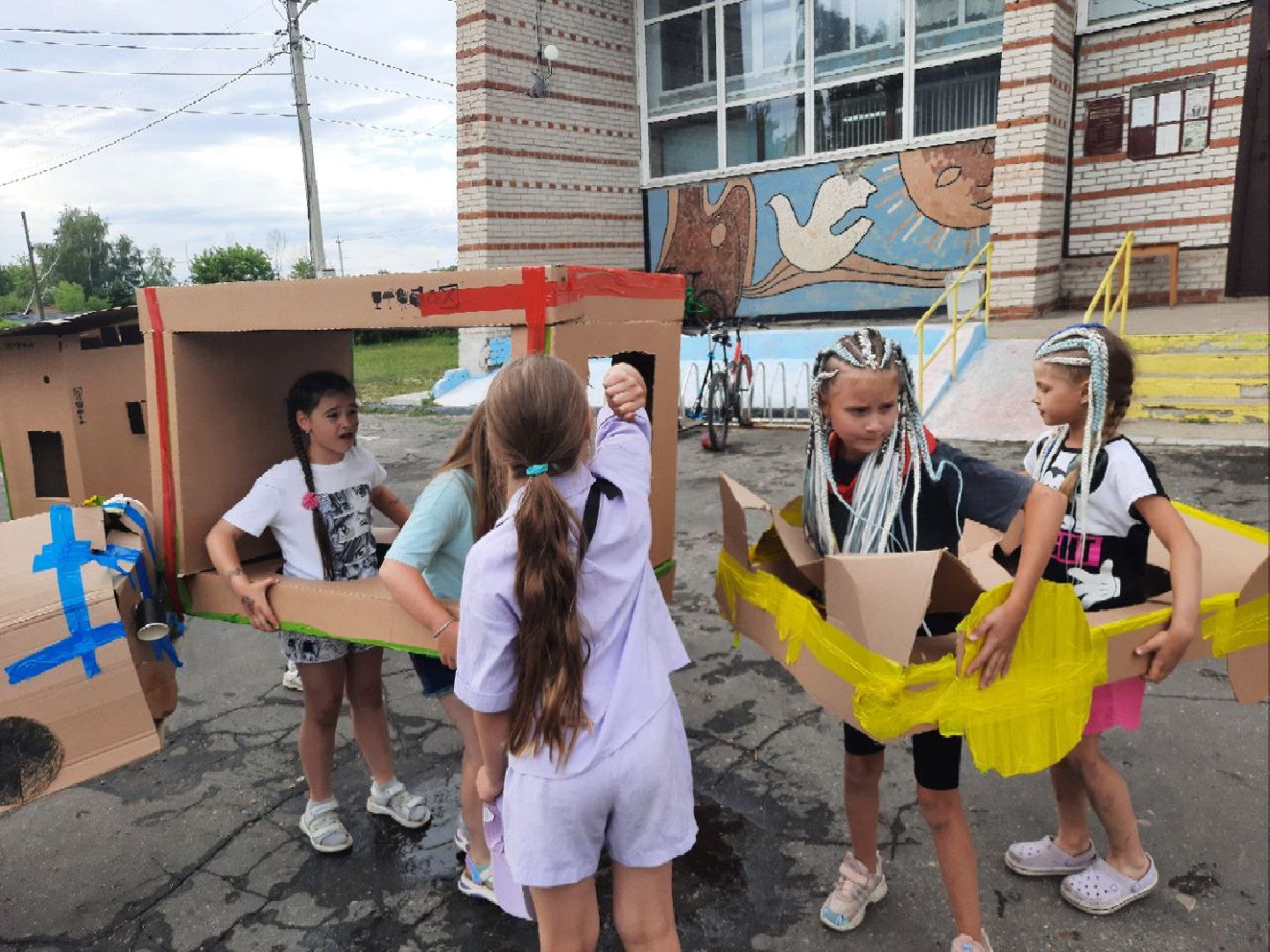 #краш_тест_машин, отдых детей, #отдых, #Шатура, #каникулы