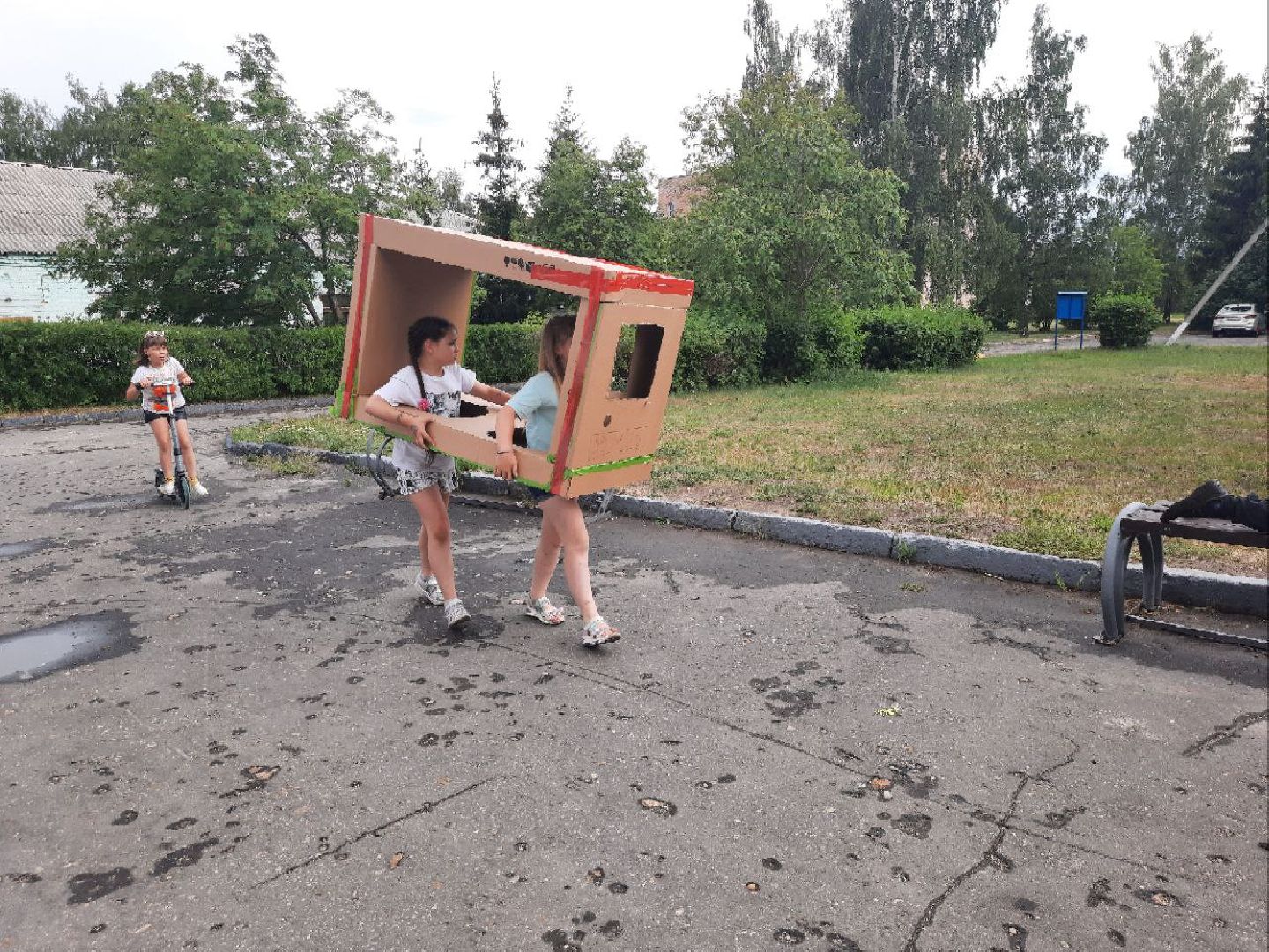 #краш_тест_машин, отдых детей, #отдых, #Шатура, #каникулы