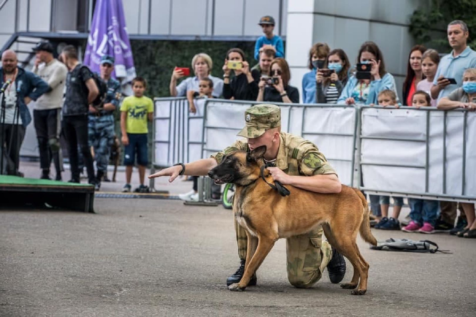 Долгопрудный, кинологи, фронтовая собака, спецназ, диверсанты