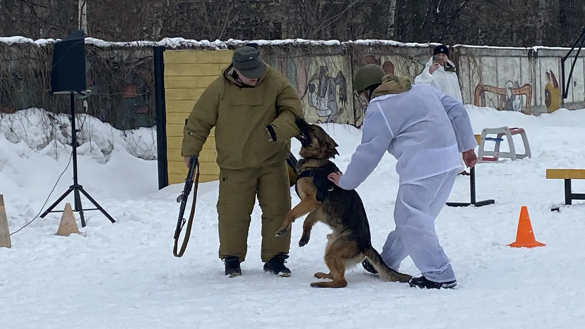 Долгопрудный, кинологи, фронтовая собака, спецназ, диверсанты