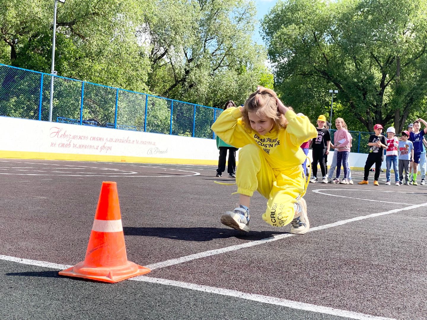 Домодедово, школьный лагерь, спортивная игра, дети, школьники