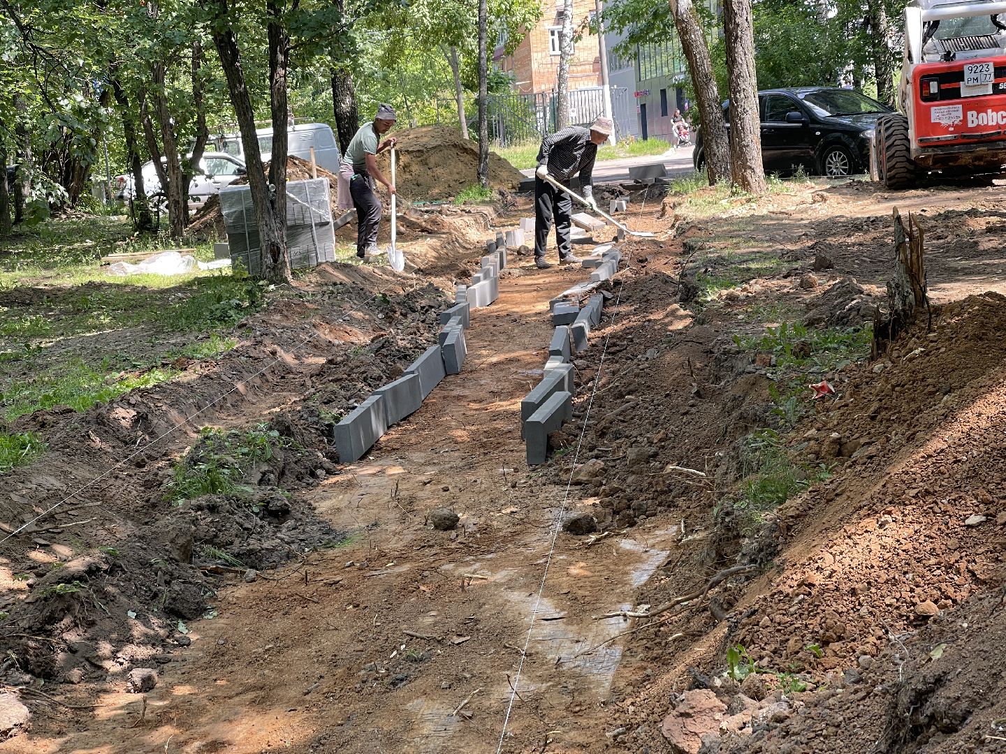 Благоустройство, народная тропа, пешком в Подмосковье, Одинцово,