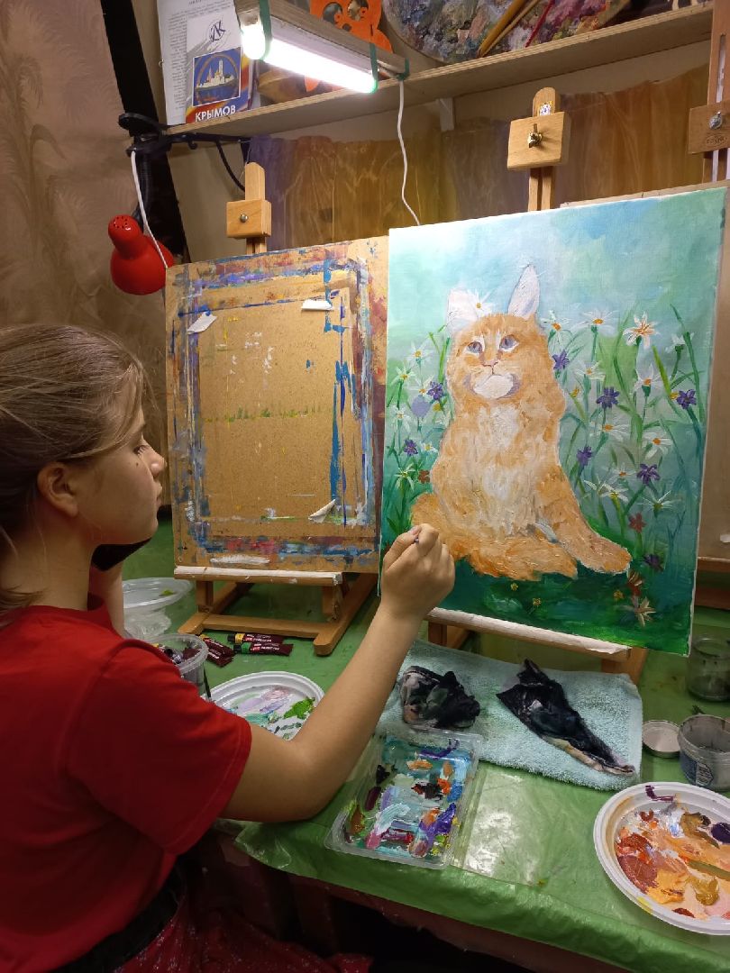 Кашира, Вера Толстова, художница, выставка, библиотека