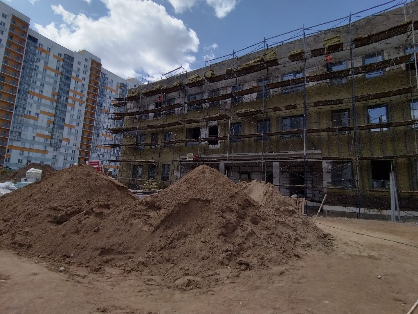 Детский сад, строительство, Мытищи