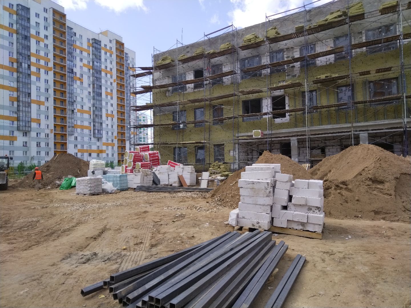 Детский сад, строительство, Мытищи