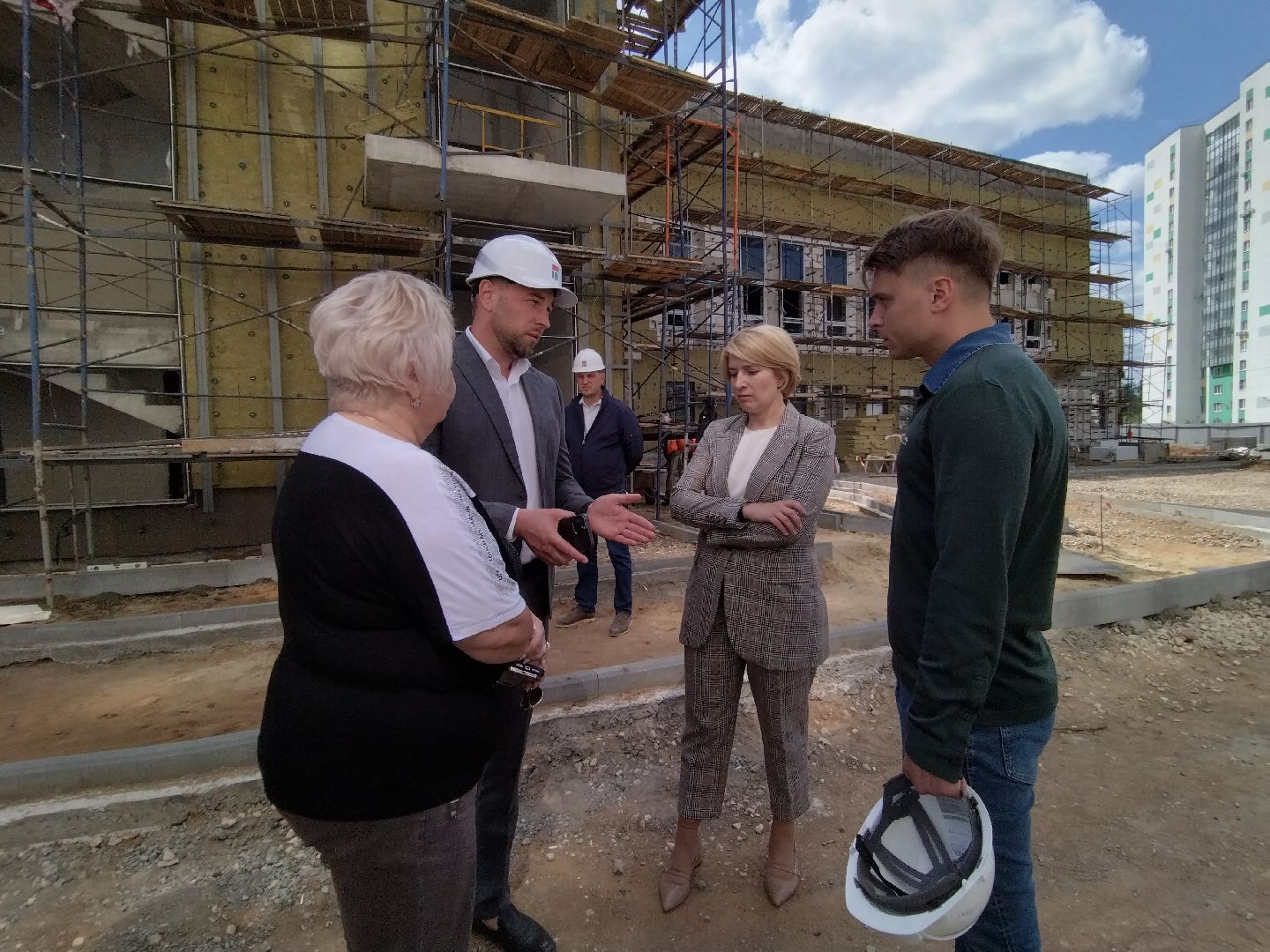 Детский сад, строительство, Мытищи