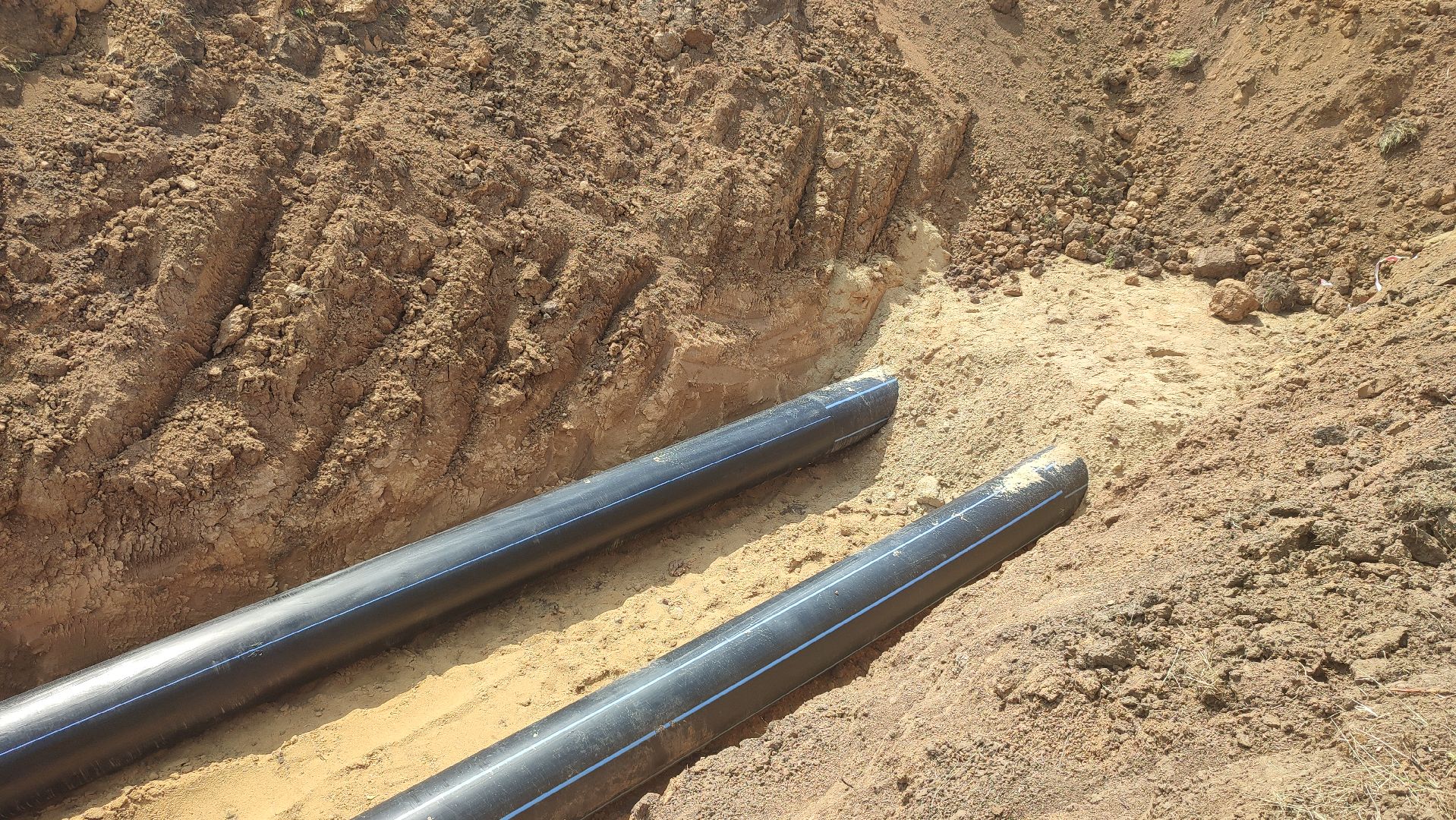 Кашира, водопровод, ГНБ, железная дорога, чистая вода