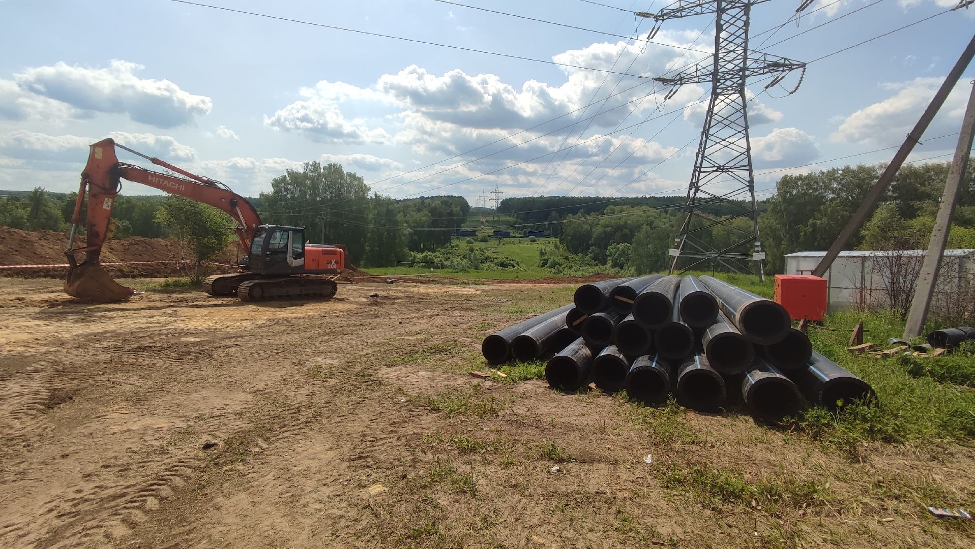 Кашира, водопровод, ГНБ, железная дорога, чистая вода