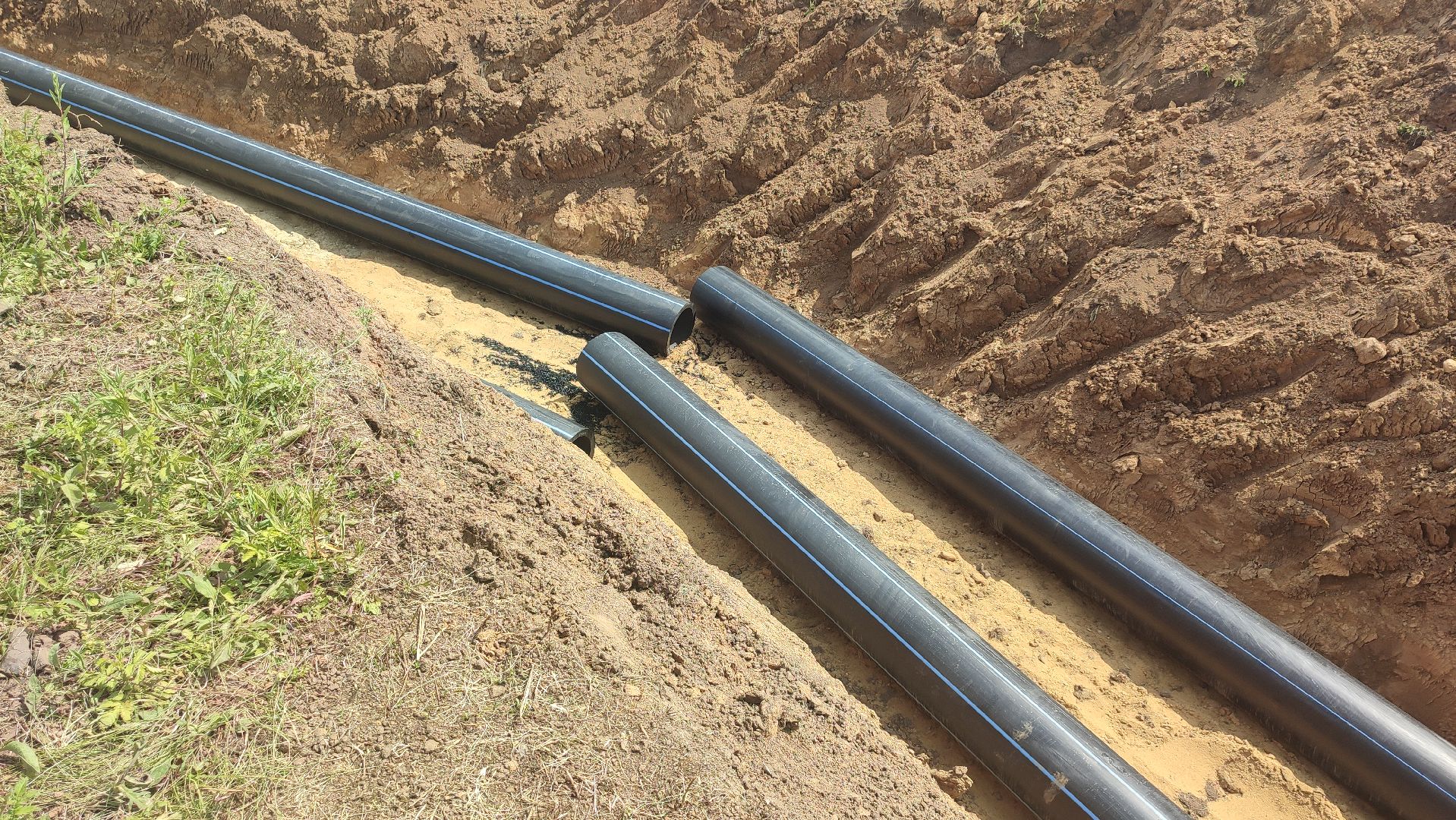 Кашира, водопровод, ГНБ, железная дорога, чистая вода