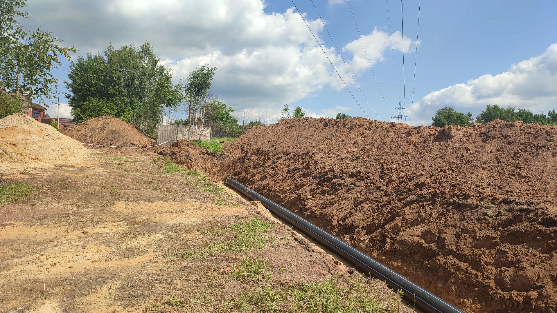 Кашира, водопровод, ГНБ, железная дорога, чистая вода