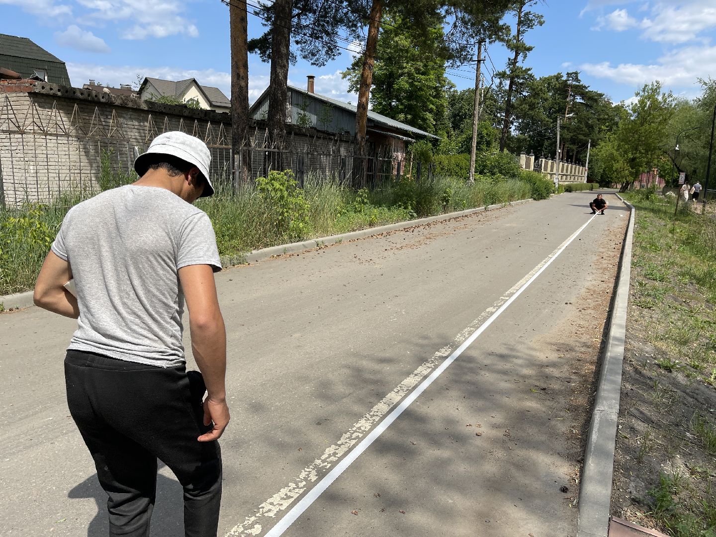 Немчиновка, Одинцово, благоустройство, велодорожка, разметка,