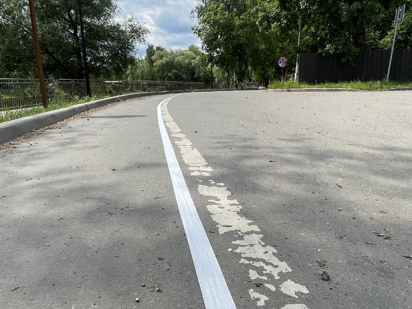 Немчиновка, Одинцово, благоустройство, велодорожка, разметка,