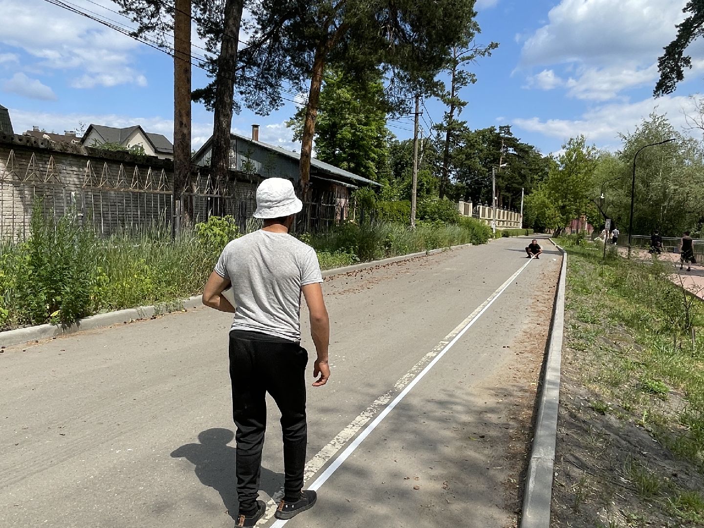 Немчиновка, Одинцово, благоустройство, велодорожка, разметка,