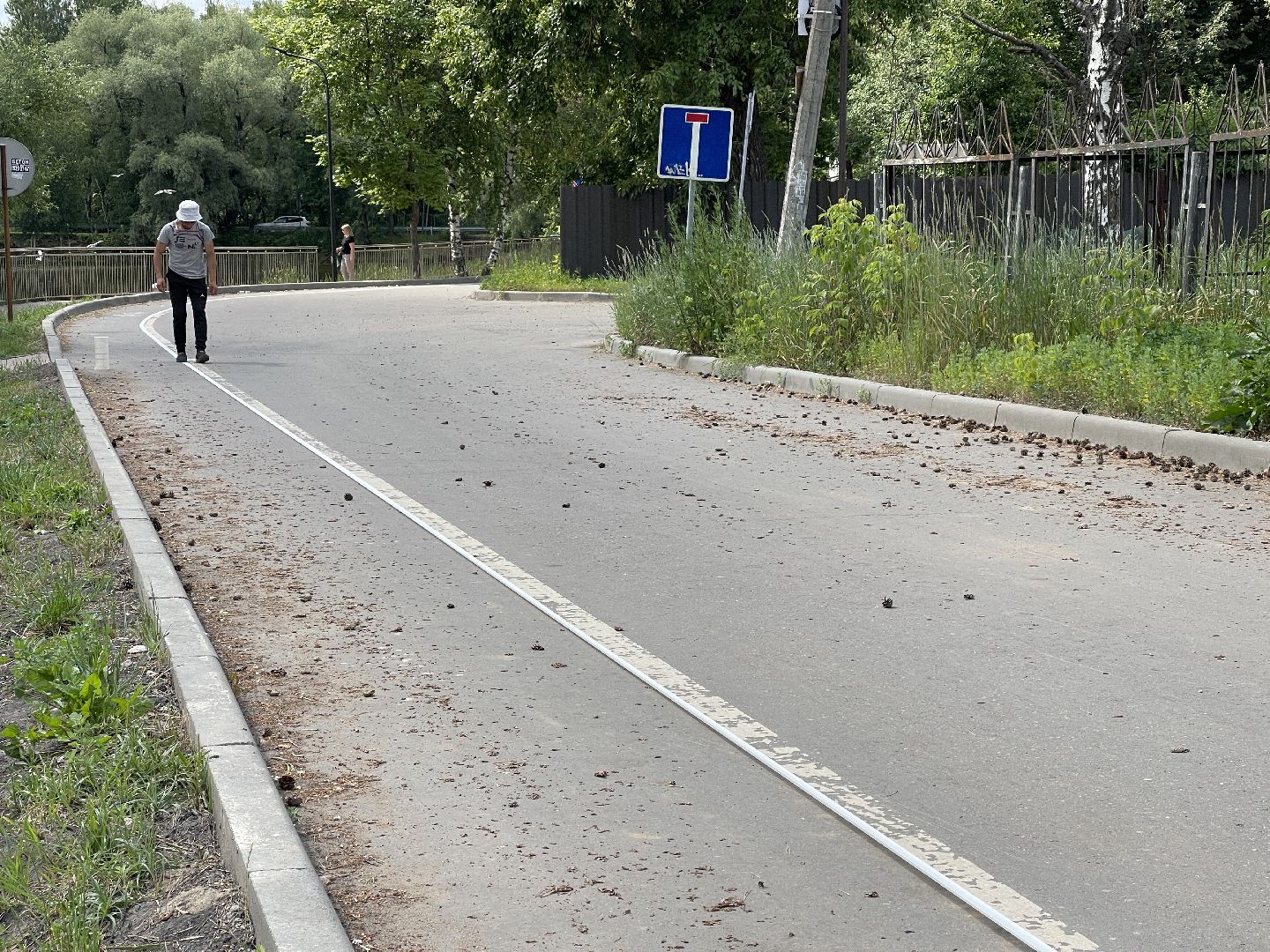 Немчиновка, Одинцово, благоустройство, велодорожка, разметка,