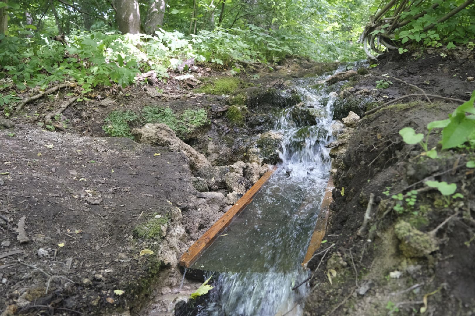 Пущино, водопад