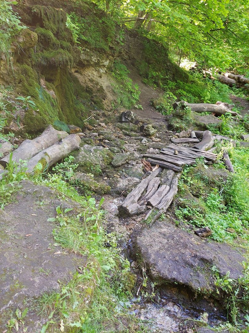 Пущино, водопад