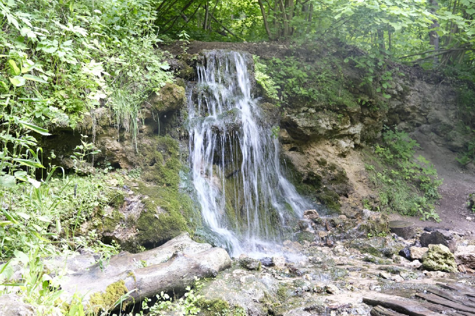 Пущино, водопад