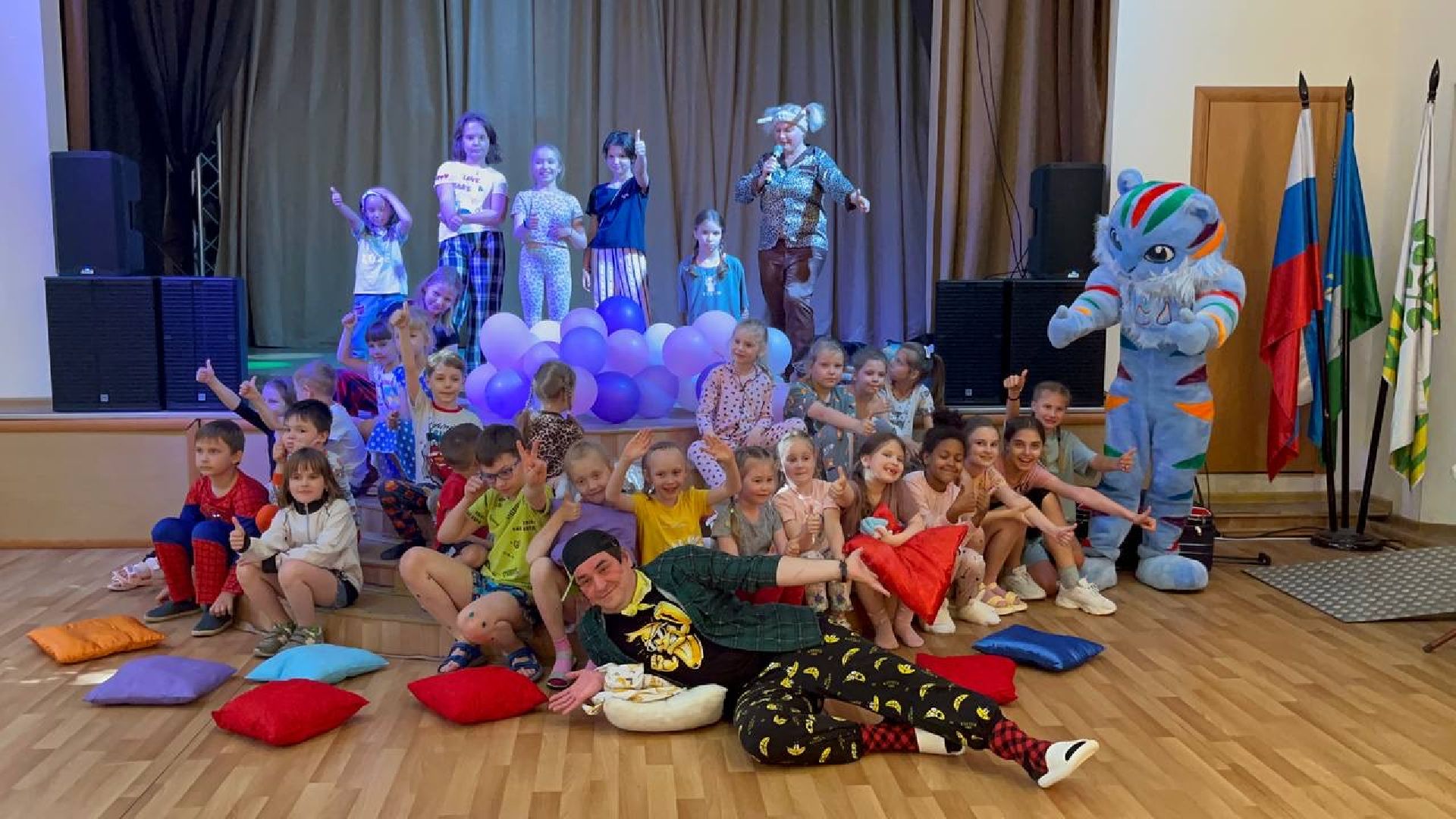 Однцово, Дубки, Культканикулы, Лето в Подмосковье, пижама, вечеринка