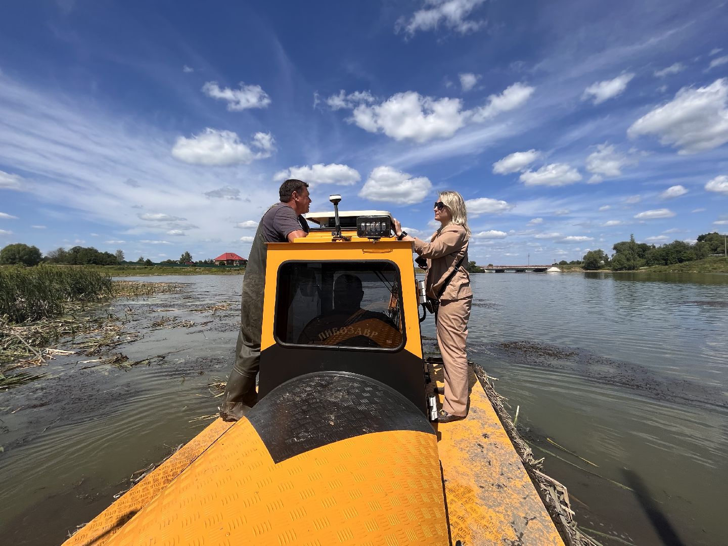 Шаховская, очистка прудов, экология