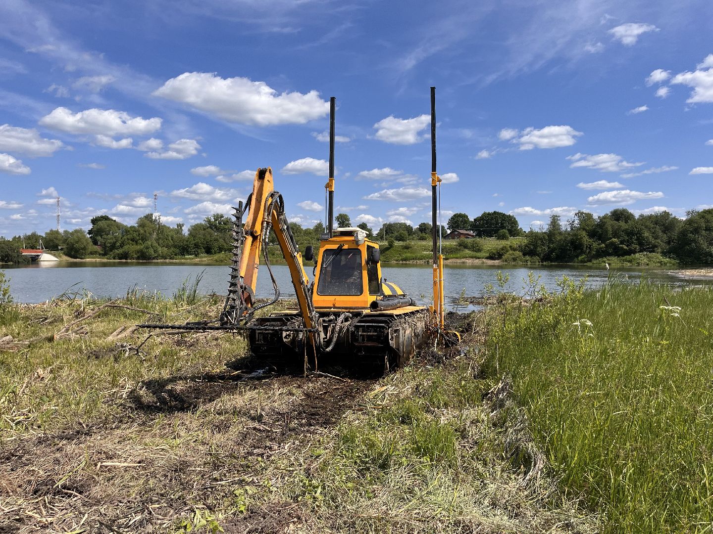 Шаховская, очистка прудов, экология