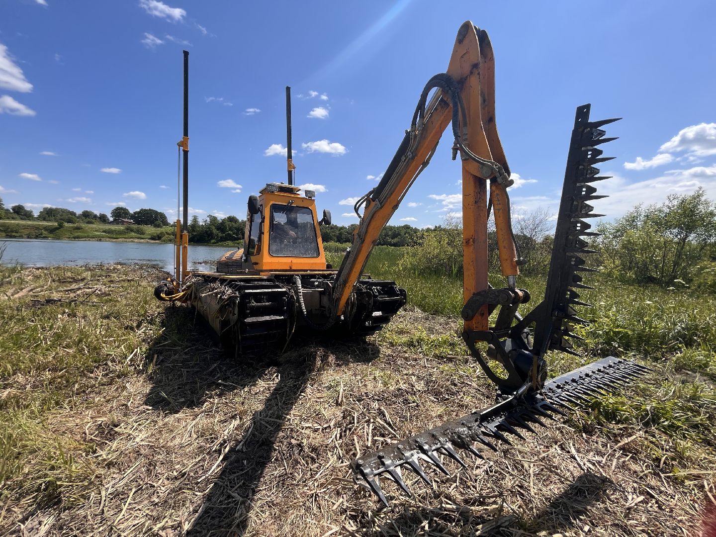 Шаховская, очистка прудов, экология