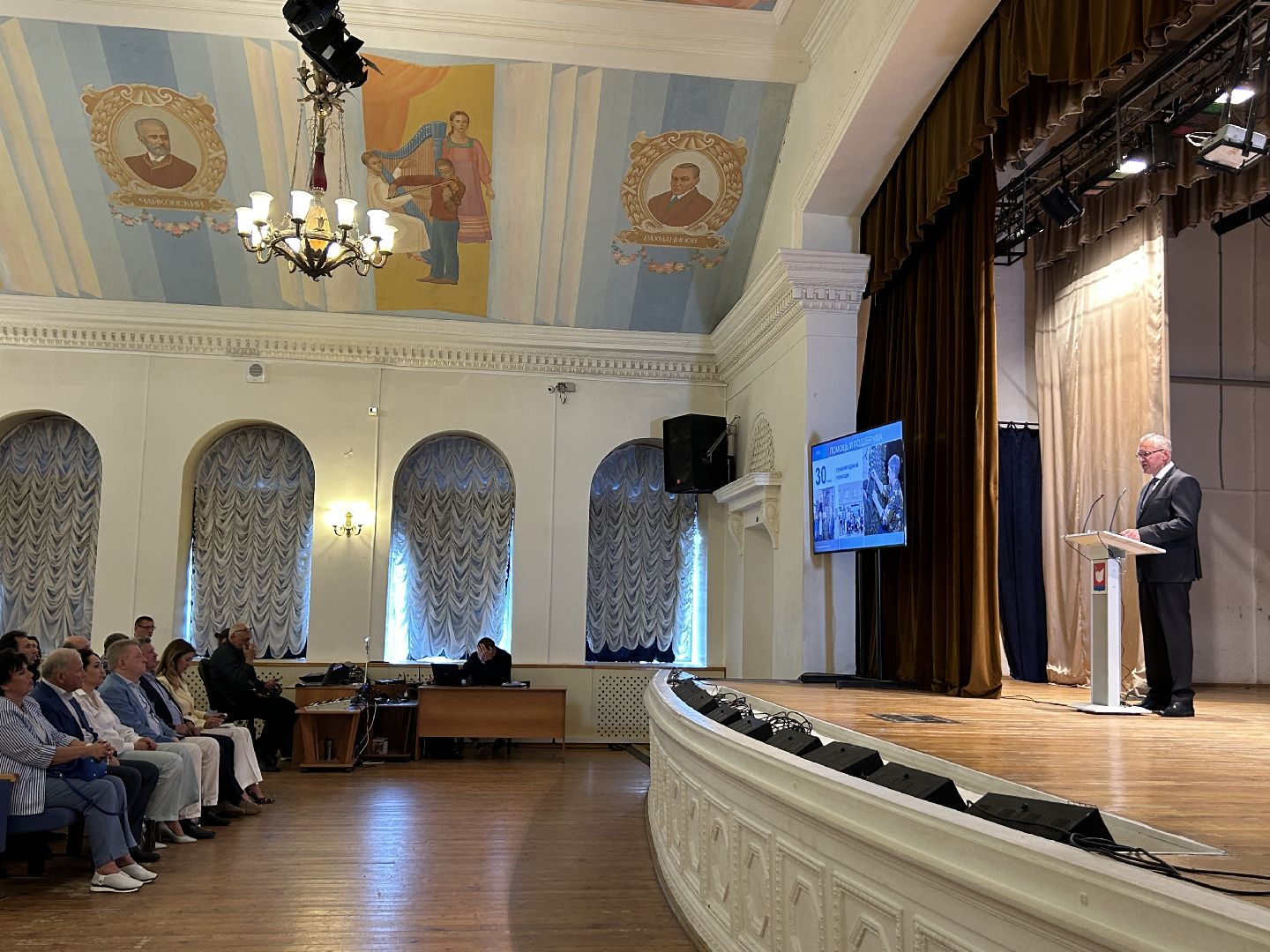 глава, итоги года, программа губернатора, Фрязино