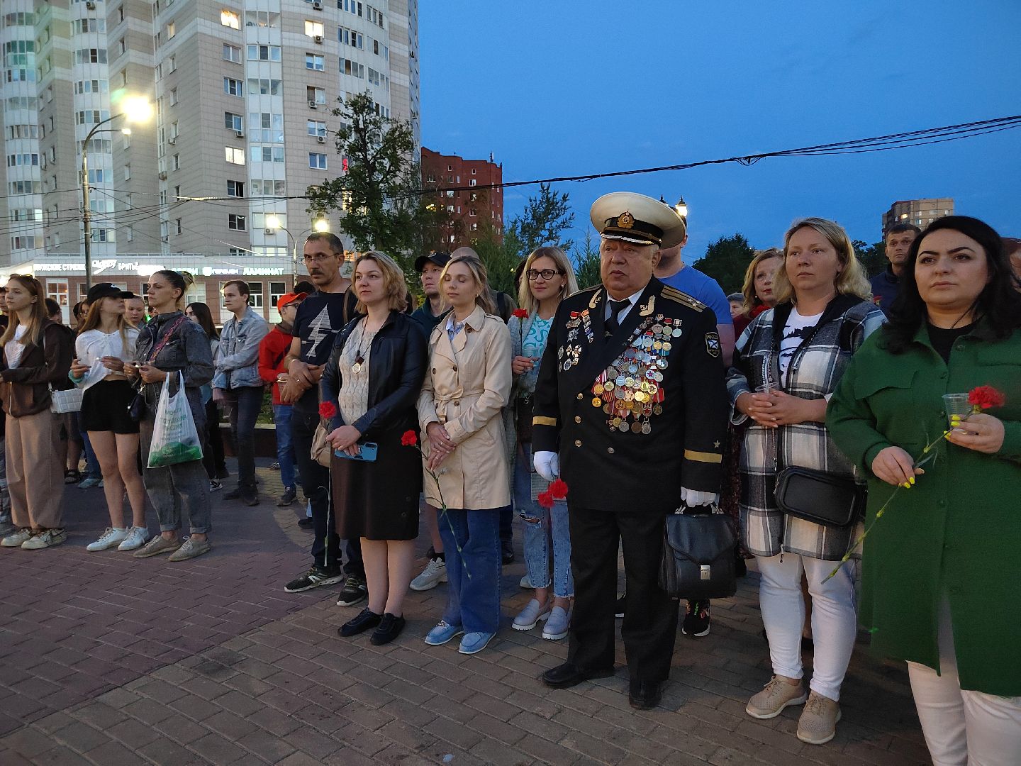 Пушкино, свеча памяти, помним