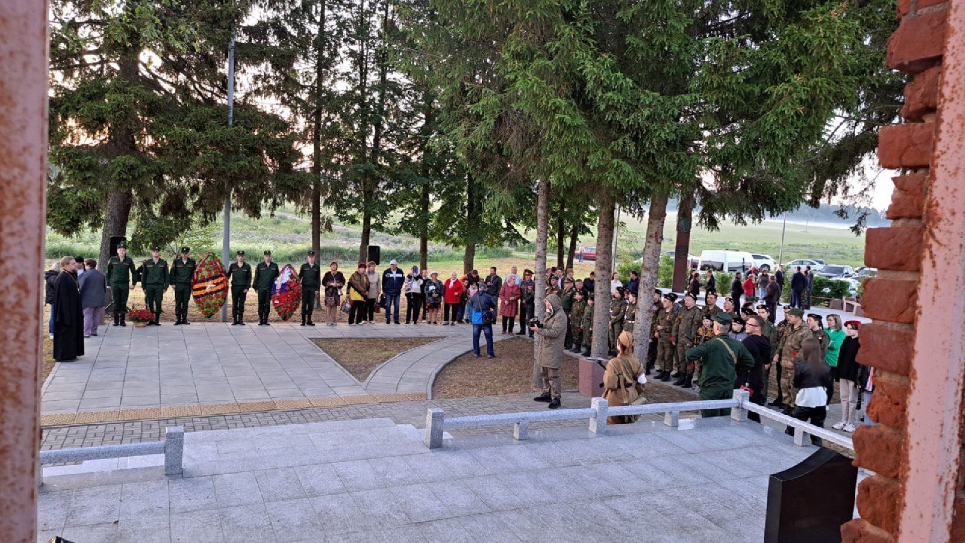 Чехов, День скорби, церемония, цветы, ВОВ, жители