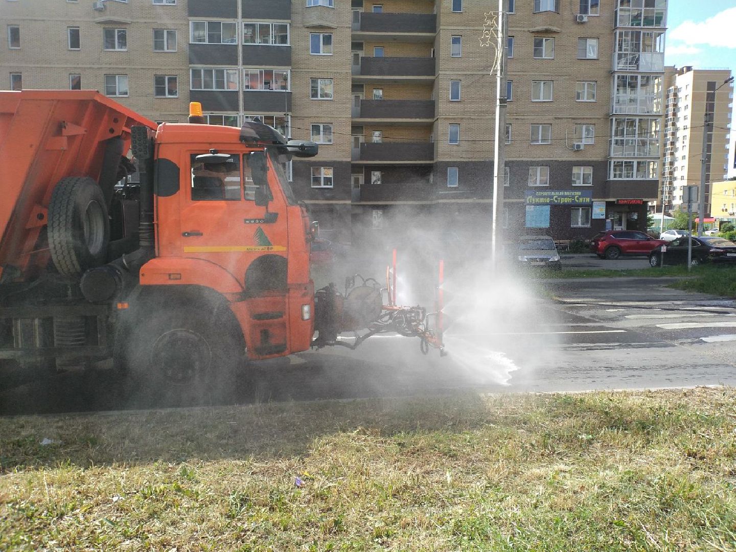 дороги, аэрация, лето, Лосино-Петровский,