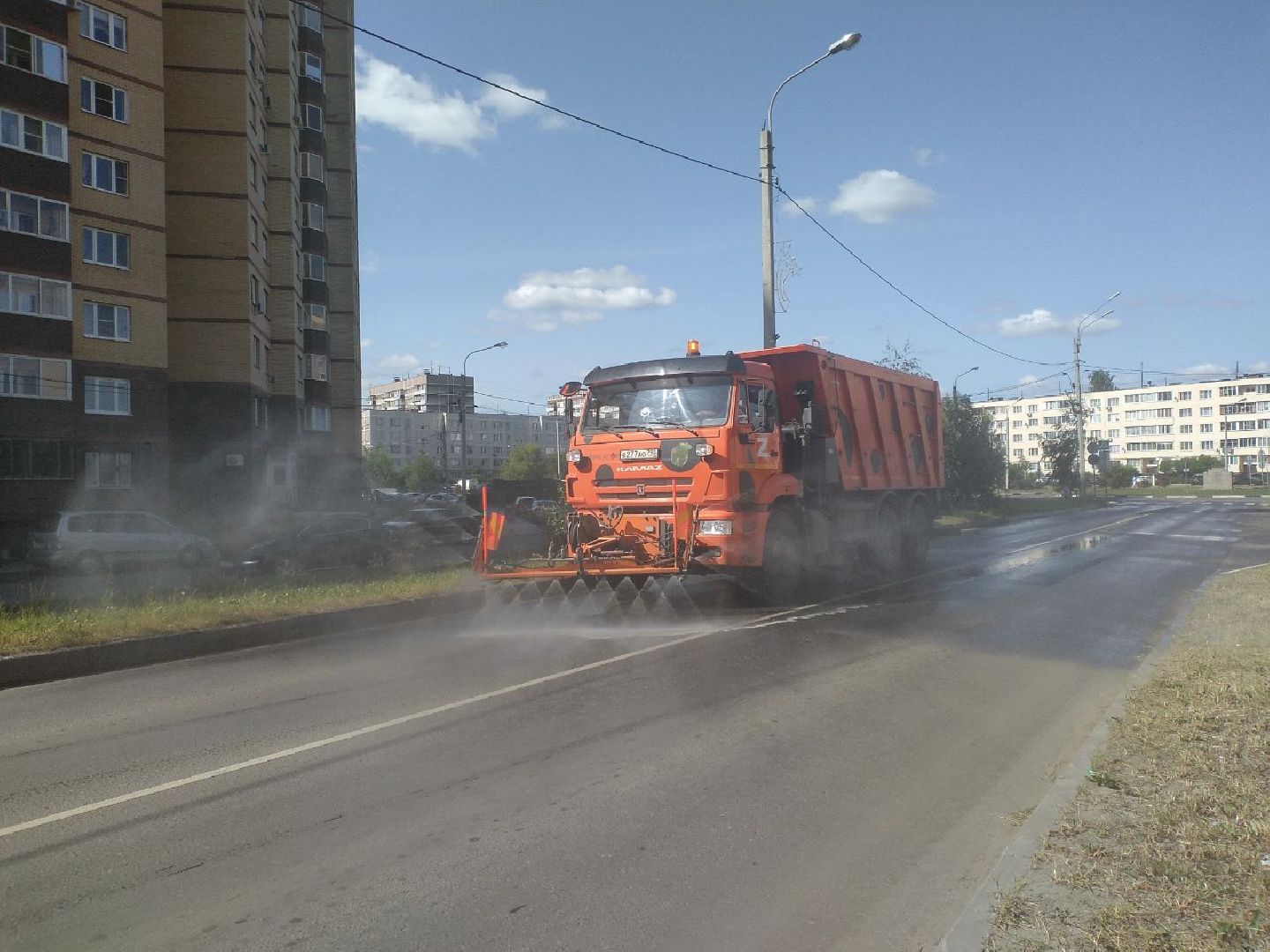 дороги, аэрация, лето, Лосино-Петровский,