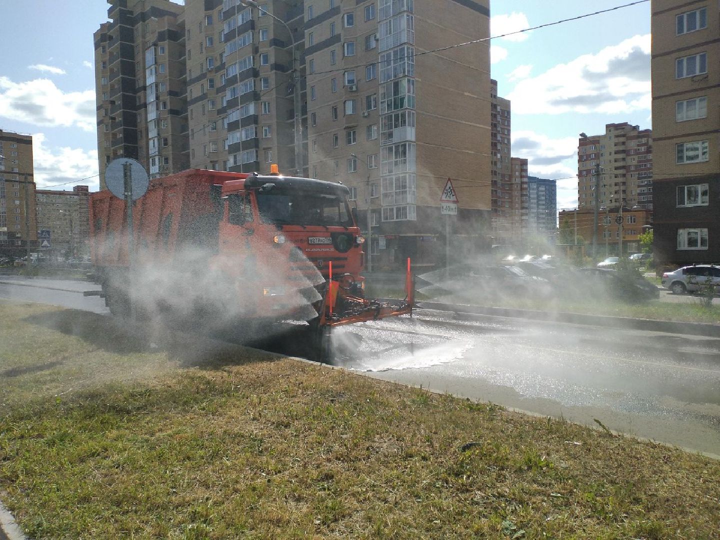 дороги, аэрация, лето, Лосино-Петровский,