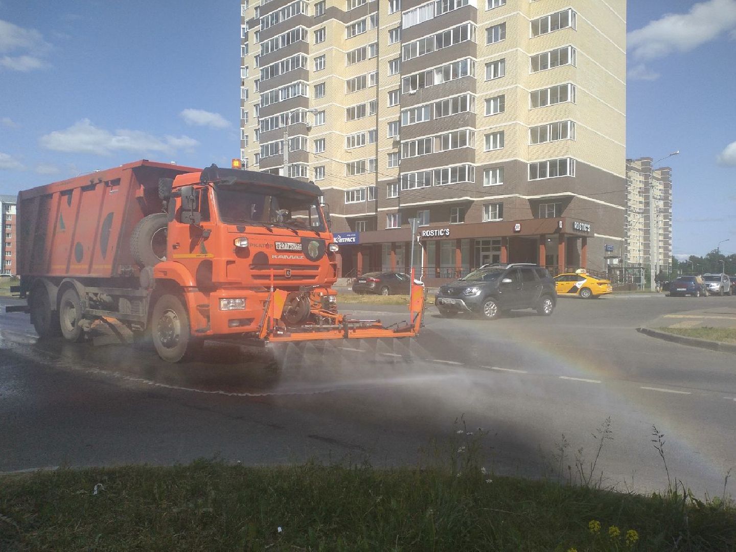 дороги, аэрация, лето, Лосино-Петровский,