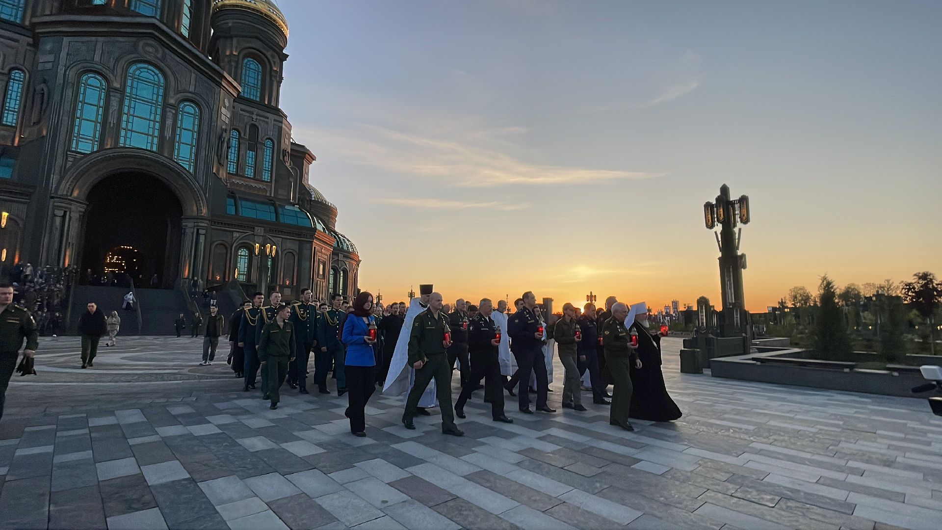 Одинцово, Кубинка, главный храм ВС РФ, день памяти и скорби, свеча памяти