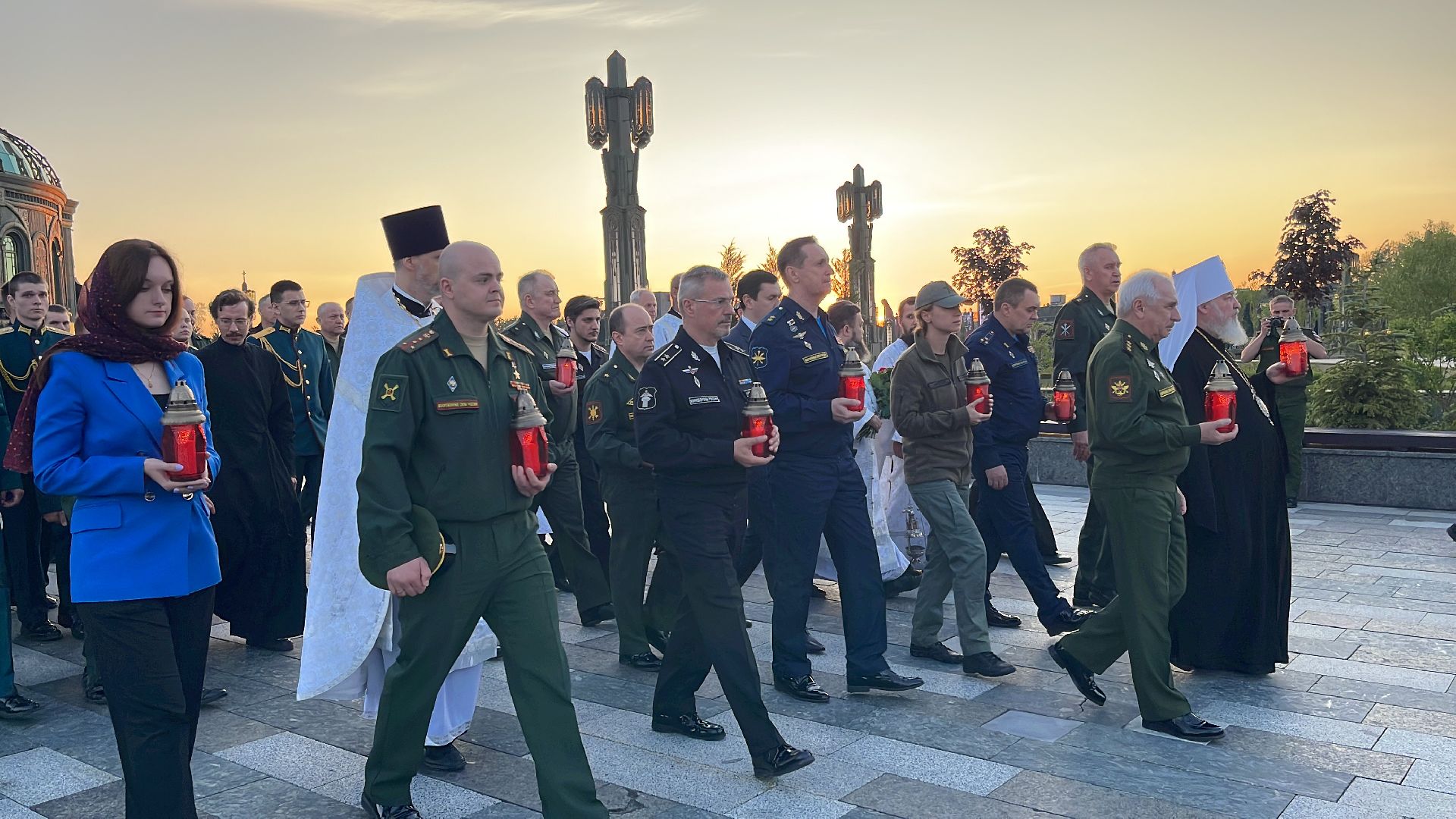 Одинцово, Кубинка, главный храм ВС РФ, день памяти и скорби, свеча памяти