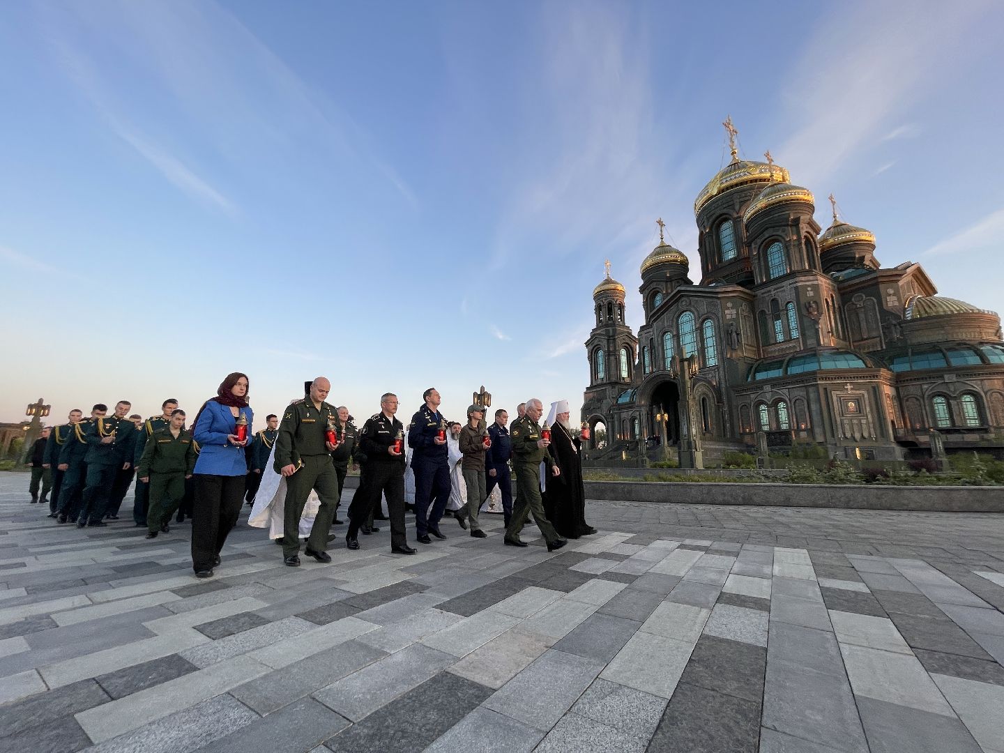 Одинцово, Кубинка, главный храм ВС РФ, день памяти и скорби, свеча памяти