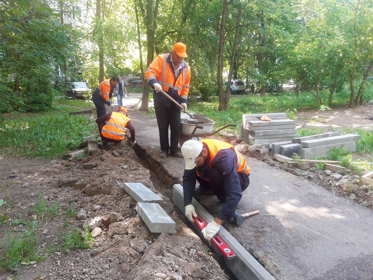 двор, доброе дело,