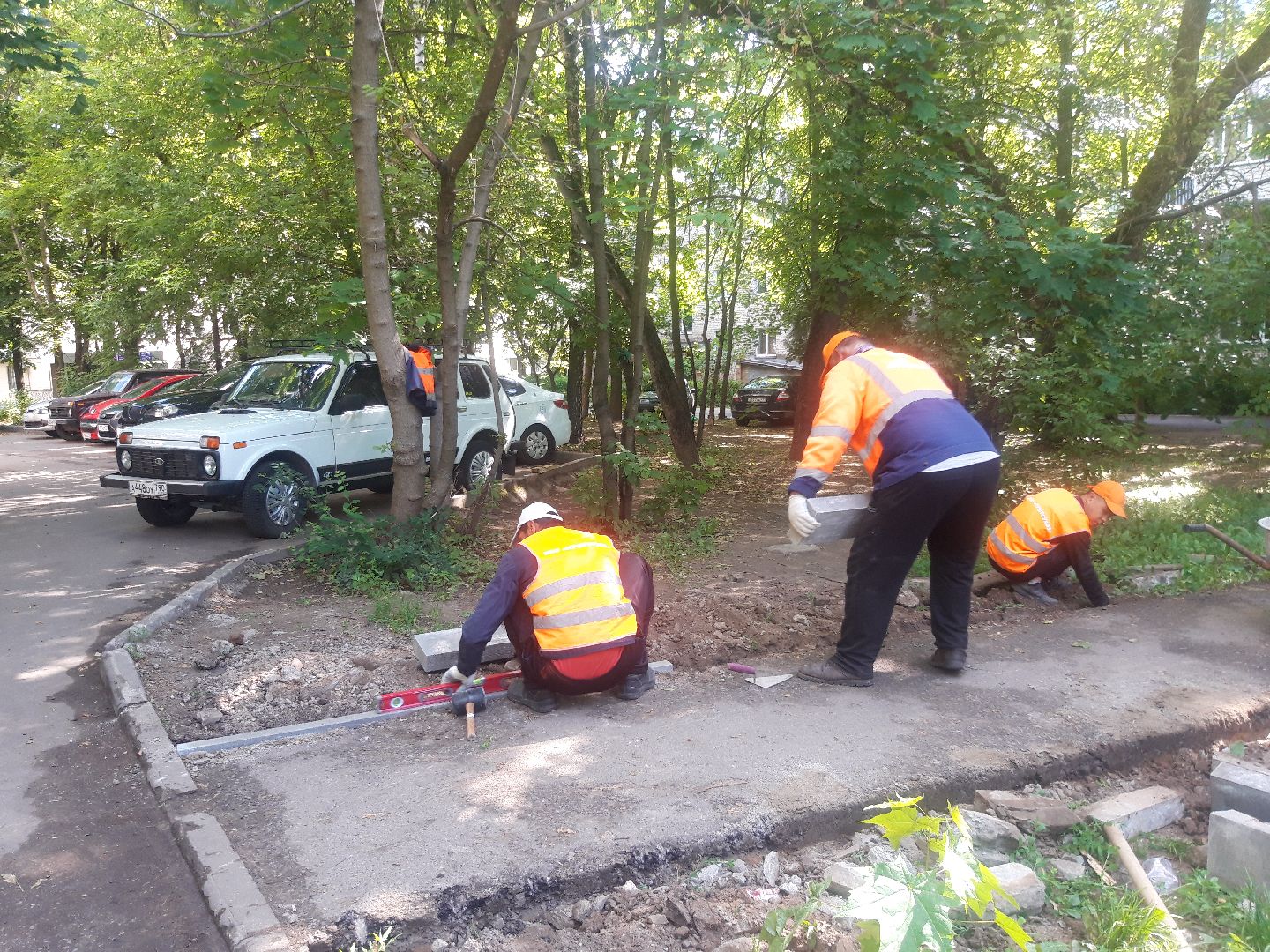 двор, доброе дело,